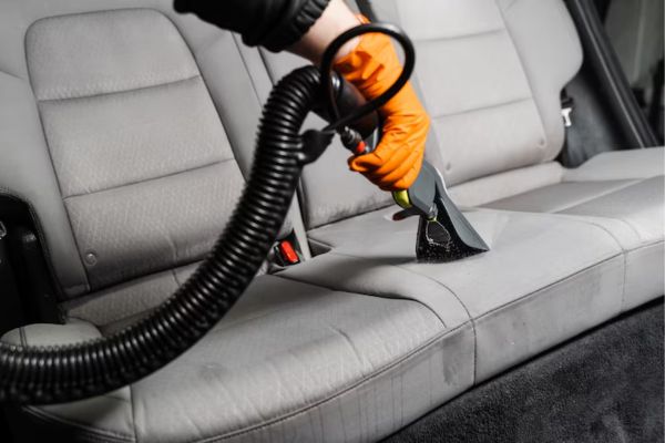 lavagem de bancos de carro